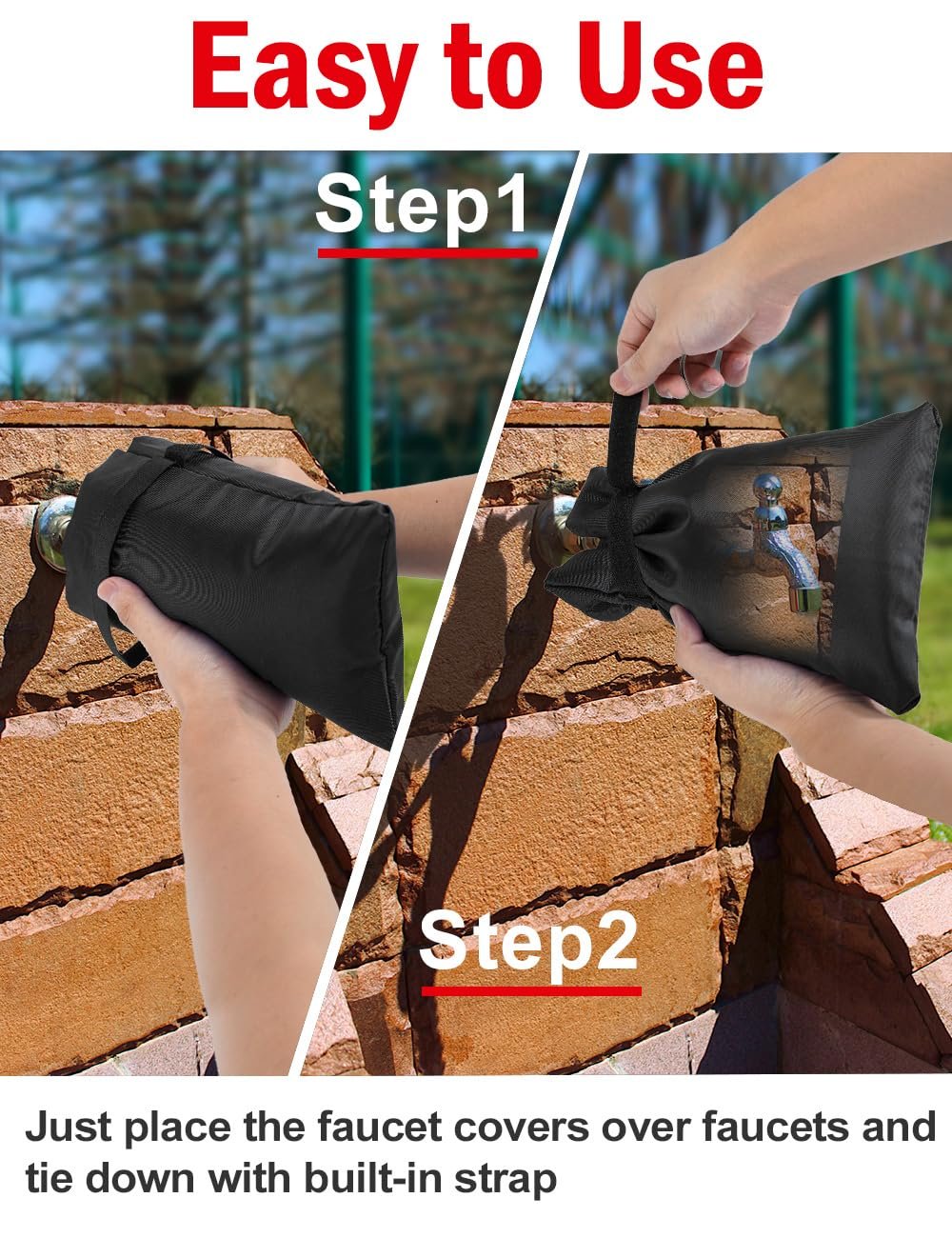 🔥Outdoor Faucet Covers for Winter(Set of 4)