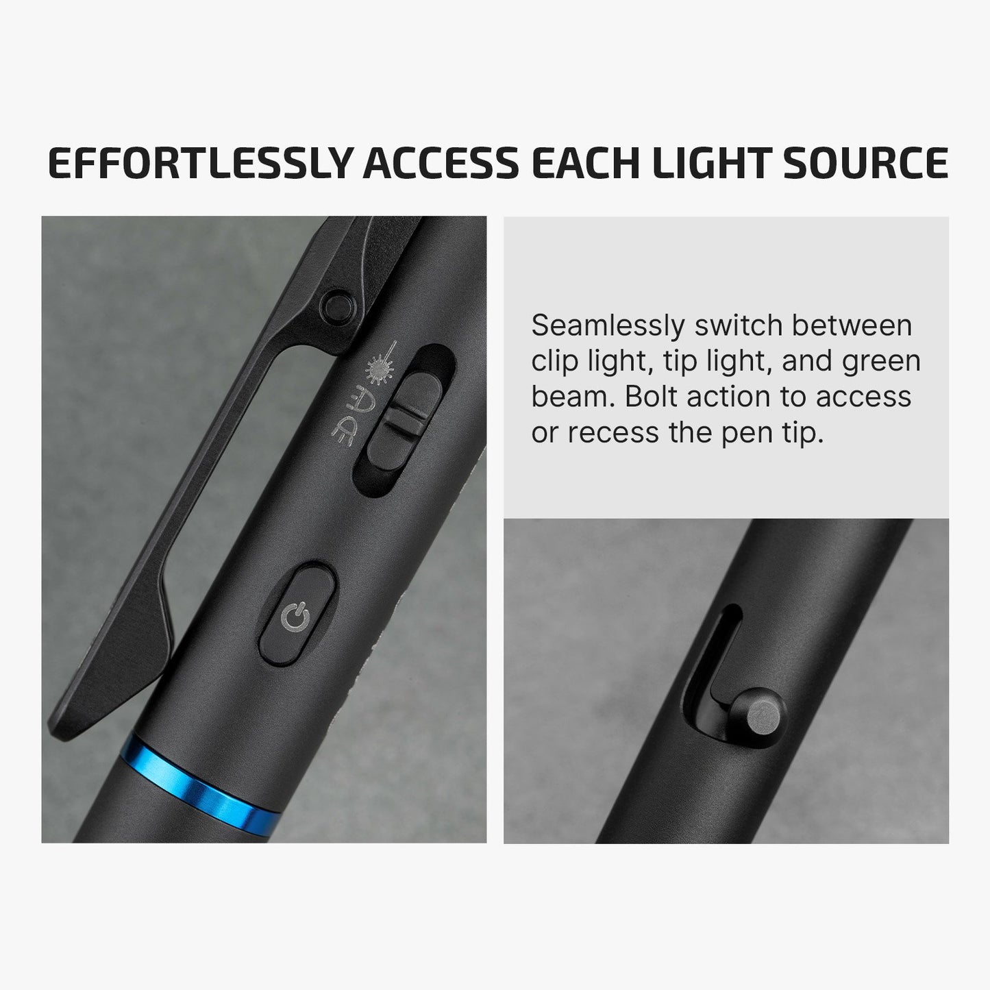 🎉🎉O'Pen 3 Multifunctional Pen Light with 120 Lumens & Green Laser