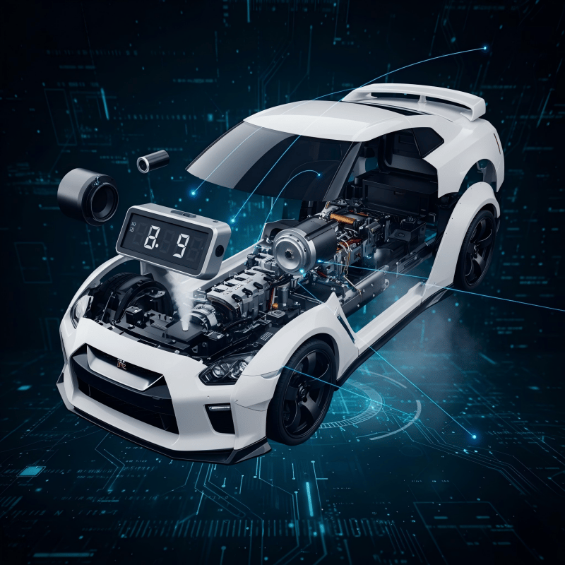 🎁Last Day 50%OFF⏰ Hypercar Alarm Clock🏎️Realistic Engine & Light Effects